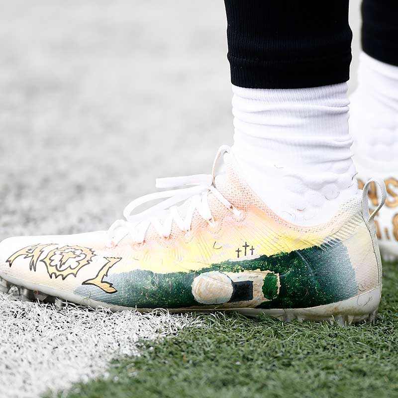 On NFL Cleats Making Christ "Famous"