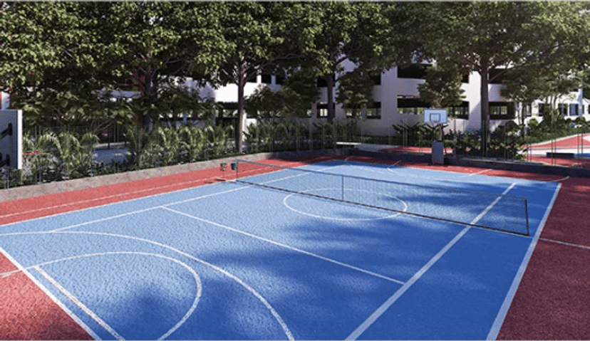 Tennis court image