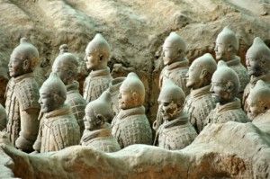 Xian - the clay warriors - China