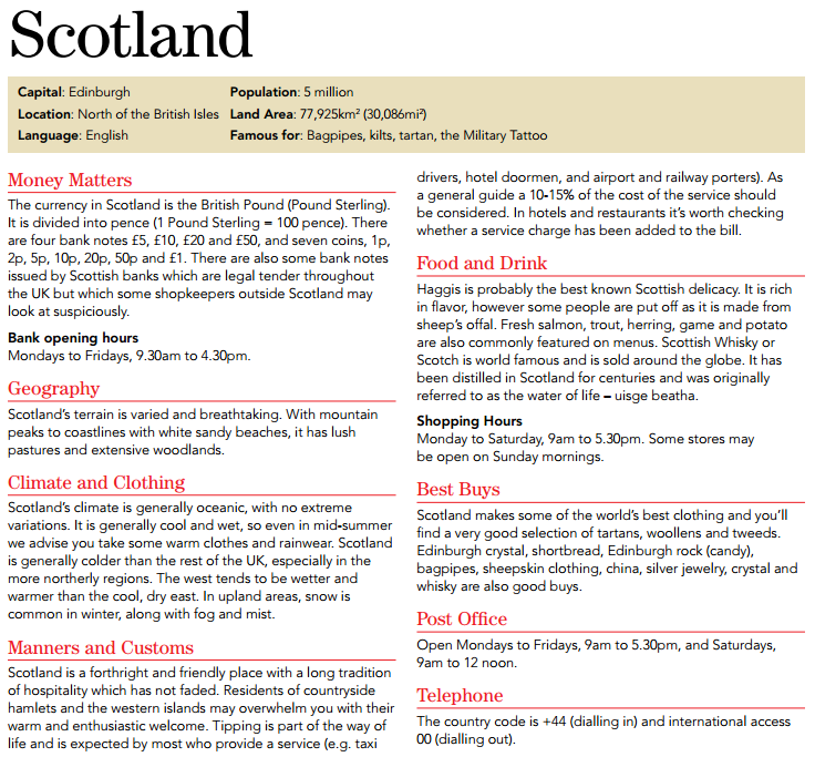 scotland-travel-information