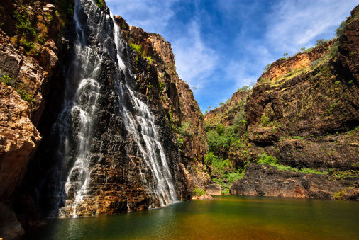 Twin Fall, Kakadu National Park, Australia World Heritage Site