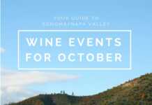 Sonoma/Napa Valley Wine Events For October