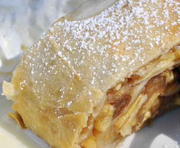 Holland America Mango Pistachio Strudel recipe