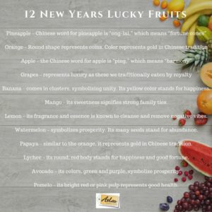 good luck food for chinese new year 2025