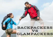 Biggest Difference between Backpackers, Glampackers, Flashpackers