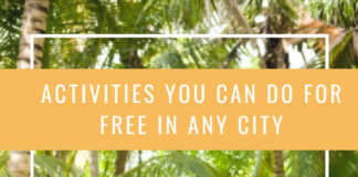 Activities You Can Do For Free In Any City