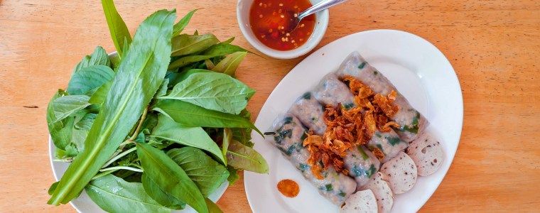 Oceania Cruise Line Recipes: Pomelo Banh Trang Rolls