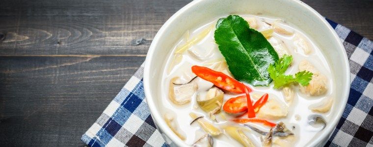 Oceania Cruise Line Recipes: Thai Coconut Soup