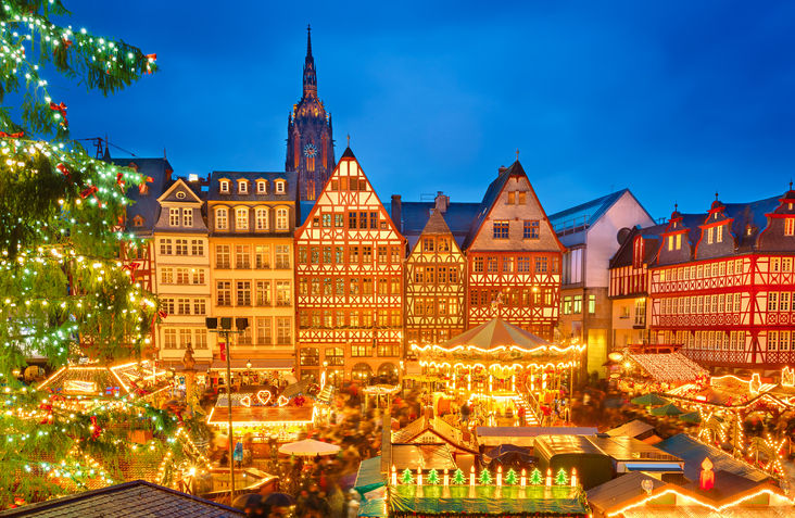 Christmas market in Frankfurt