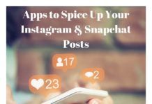 Apps to Spice Up Your Instagram & Snapchat Posts