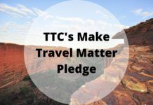 TTC’s Make Travel Matter Pledge