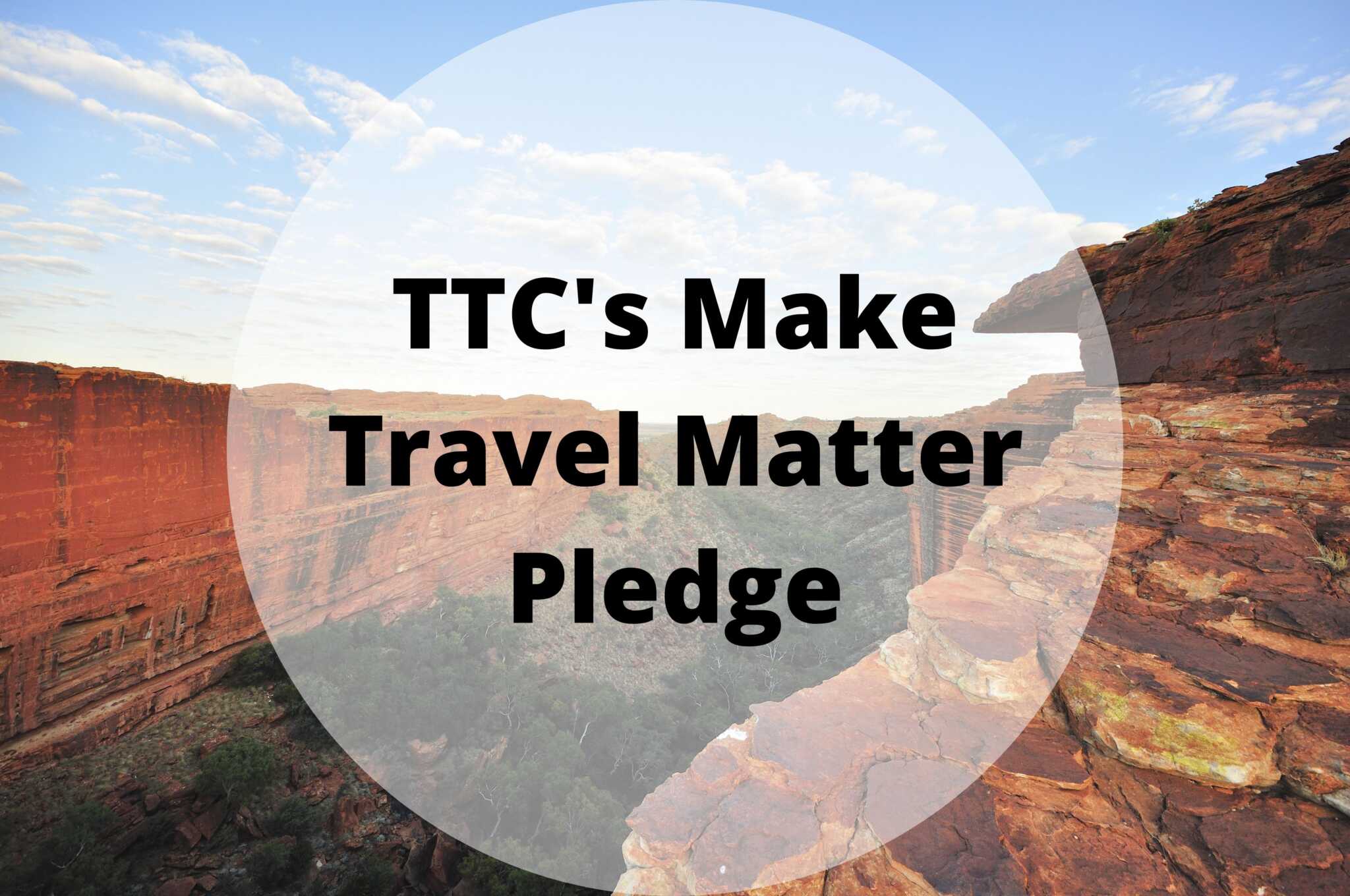 Travel Corp Make Travel Matter Pledge