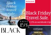 Black Friday Sale : Trafalgar, Insight Vacations, CostSaver Tours