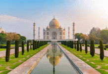 India for First-Time American Travelers: What to Expect Taj Mahal at sunrise