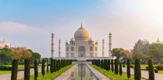 India for First-Time American Travelers: What to Expect Taj Mahal at sunrise