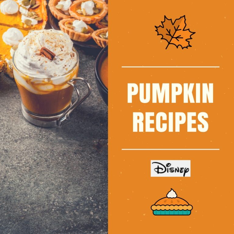 Pumpkin Love: 6 Disney Inspired Fall Recipes