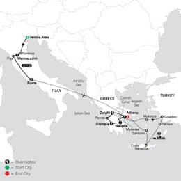 The Best of Italy and Greece with Iconic Aegean Islands Cruise (63352027)