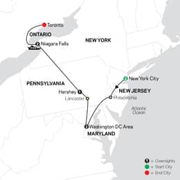 New York City, Washington DC and Niagara Falls (80002027)