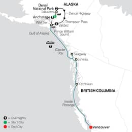 Grand Alaskan Adventure with Alaska Cruise (84252027)