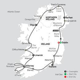 escorted tours of ireland 2023