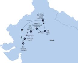 Classic India with Tiger Reserve