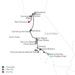Coastal California, Napa and the Central Valley (AD2027)