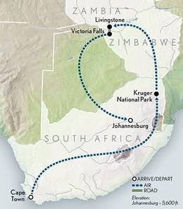 South Africa and Victoria Falls