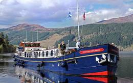 Scottish Highlander Caledonian Canal and Loch Ness