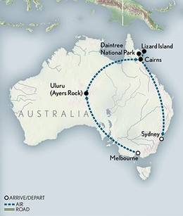 Tailor Made Australia Uluru, Lizard Island and Beyond