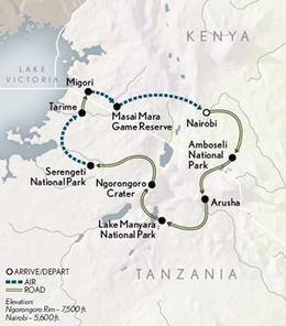 Kenya and Tanzania Wildlife Safari
