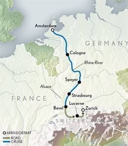 Cruising the Rhine Amsterdam to Switzerland