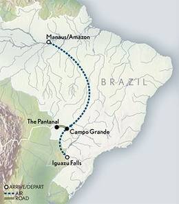 Brazil Wildlife of the Amazon, Pantanal and Iguazu Falls