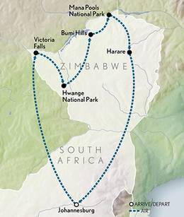 Tailor Made Zimbabwe Wildlife and Victoria Falls