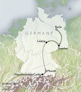 Germany Berlin to Bavaria