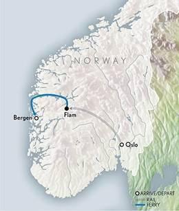 Tailor Made Norway Bergen, Flam and the Fjords