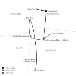 Majestic Montana and Yellowstone (AZ2027)