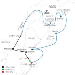 Passage through New England and Eastern Canada (CA2027)
