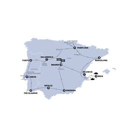 Spain and Portugal Loop from Madrid | Summer