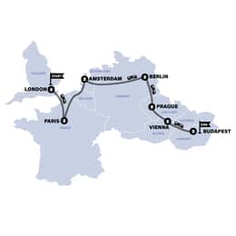 London to Budapest by Train | Summer | 2026