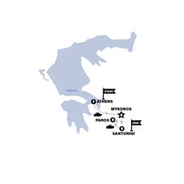 Athens to Santorini Island Hopping | 2025