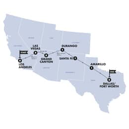 USA LA to Dallas | 2025