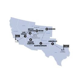 USA National Parks Road Trip | End Los Angeles | 2027