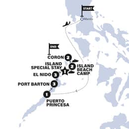 Philippines Island Hopping West with Boat Expedition