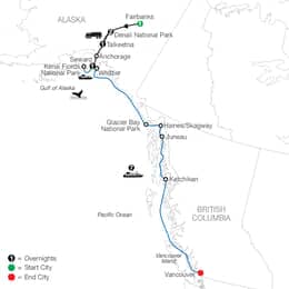 Natures Best Alaska with Alaska Cruise (CKI2027)