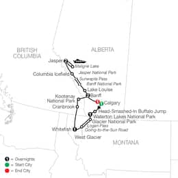 Glacier National Park and the Canadian Rockies (CS2025)
