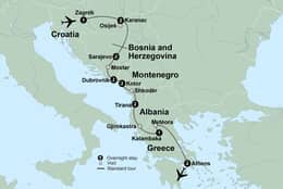 A Taste of Balkans (16 Days, Standard)