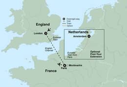 London and Paris (9 Days, Alternative)