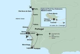 Sunny Portugal with Porto (13 Days, Standard)