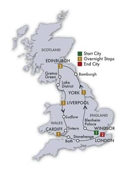 2027 Best of Britain 9 Days 8 Nights