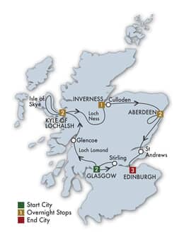 2027 Scottish Clans and Castles 11 Days10 Nights